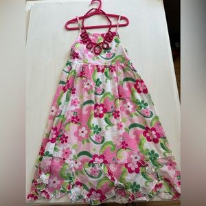 Gymboree size 9 dress with necklace
